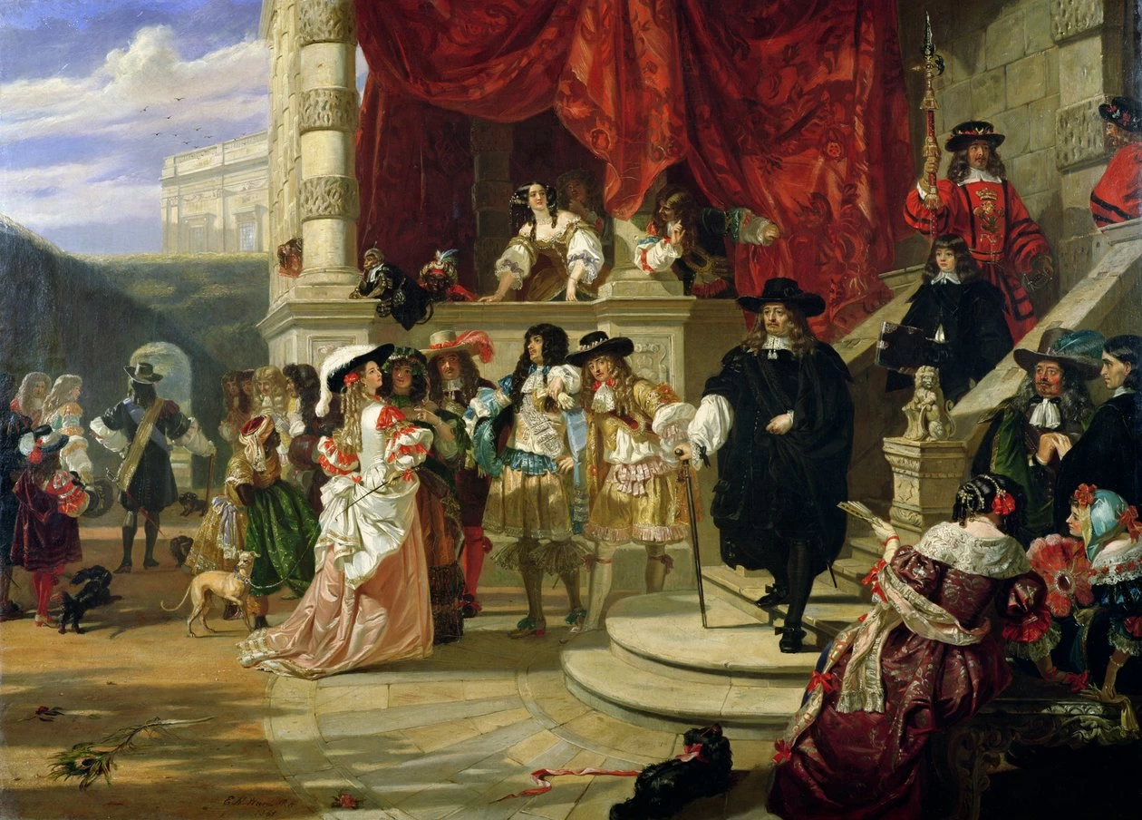 La disgrazia di Lord Clarendon, dopo il suo ultimo colloquio con il re - Scena al Whitehall Palace, nel 1667, National Gallery, Londra